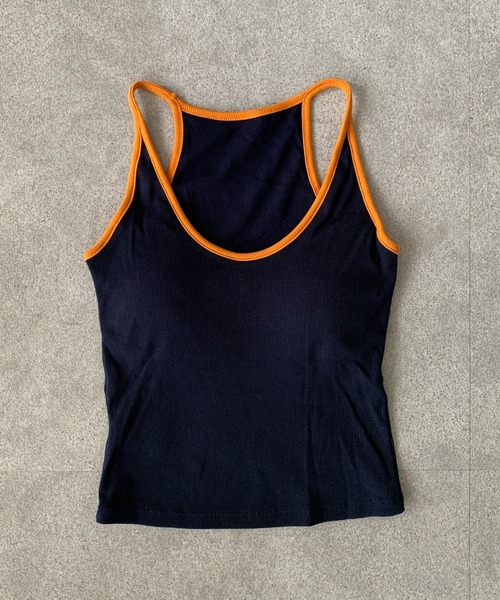 Teem Store(チームストア)の「【カップ付き/7色展開】カラバリベーシックキャミソール(キャミソール・レディース・ネイビー/ブルー系その他/レッド/グレー/グレー系その他/ブラック・F)」の7枚目の写真