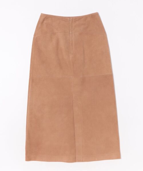 DESIGNWORKS（デザインワークス）の「ｽｴｰﾄﾞAﾗｲﾝSK（スカート・レディース・キャメル・36/38）」の2枚目の写真