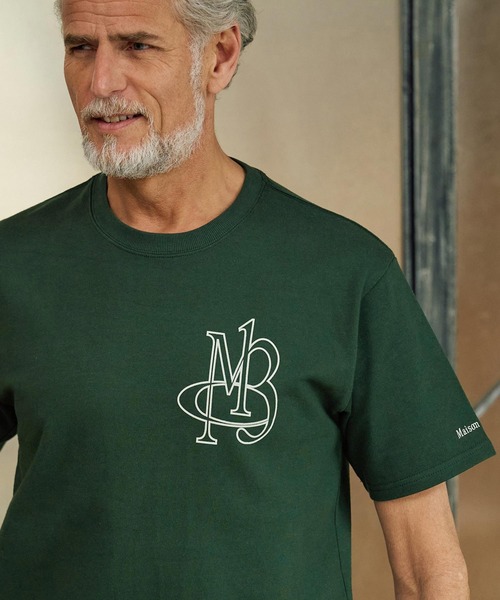 Maison code 13(メゾンコードサーティーン)の「mt10348-super heavyweight 10oz tee Tシャツ(M26S-29)(Tシャツ/カットソー・メンズ・グリーン系その他/ホワイト/ブラック・S/M/L/XL)」の6枚目の写真