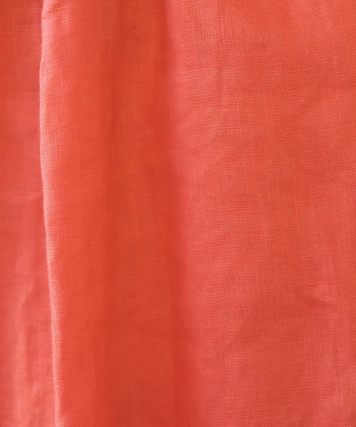 yuni(ユニ )の「△40/1 Linen easy gum tack pants(その他パンツ・レディース・ブルー/ブラック/オレンジ/アイボリー/パープル・S/M)」の15枚目の写真