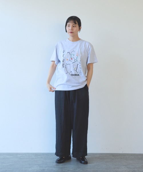 yuni(ユニ )の「△40/1 Linen easy gum tack pants(その他パンツ・レディース・ブルー/ブラック/オレンジ/アイボリー/パープル・S/M)」の16枚目の写真