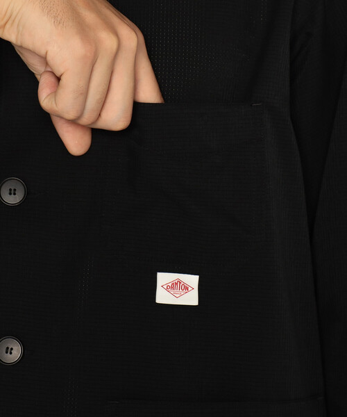 DANTON(ダントン)の「Men's Dotair Long Sleeve Coverall Shirt(ダウンジャケット/コート・メンズ・ブラック/チャコール/ネイビー・40/42/44)」の10枚目の写真