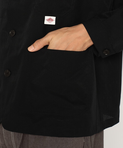 DANTON(ダントン)の「Men's Dotair Long Sleeve Coverall Shirt(ダウンジャケット/コート・メンズ・ブラック/チャコール/ネイビー・40/42/44)」の11枚目の写真