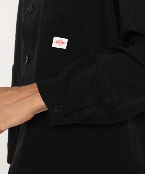 DANTON(ダントン)の「Men's Dotair Long Sleeve Coverall Shirt(ダウンジャケット/コート・メンズ・ブラック/チャコール/ネイビー・40/42/44)」の12枚目の写真
