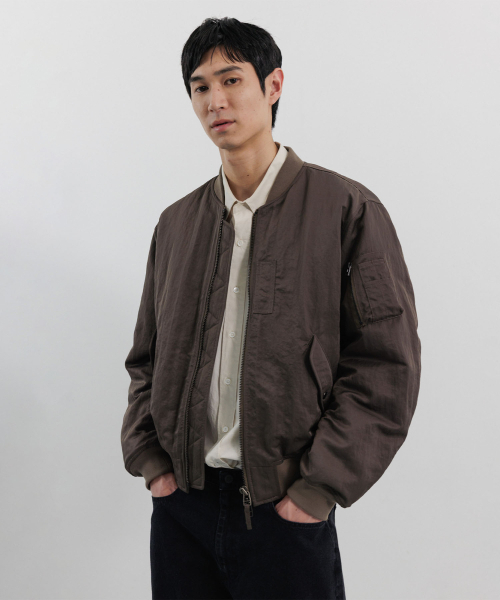 BLANKROOM(ブランクルーム)の「MA-1ジャケット_エイジドオーク(ブルゾン・メンズ・その他・1/2/3)」の4枚目の写真