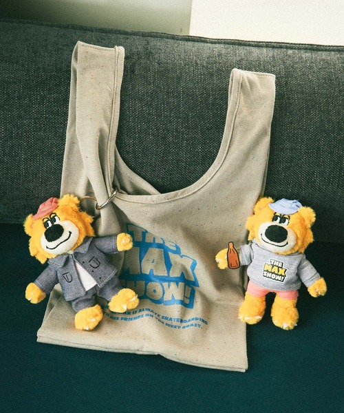 BAYFLOW（ベイフロー）の「【THE MAX SHOW!】ヌイグルミチャーム（キーホルダー・レディース・グレー/ブルー・0）」の3枚目の写真