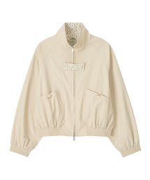 DANDEL（ダンデル）の「DD floral lining tab jacket (CREAM)（MA-1）」