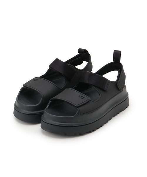 UGG(アグ)の「【UGG】1152685-BLK W GOLDENGLOW(サンダル・レディース・ブラック・24/25/22/23)」の2枚目の写真