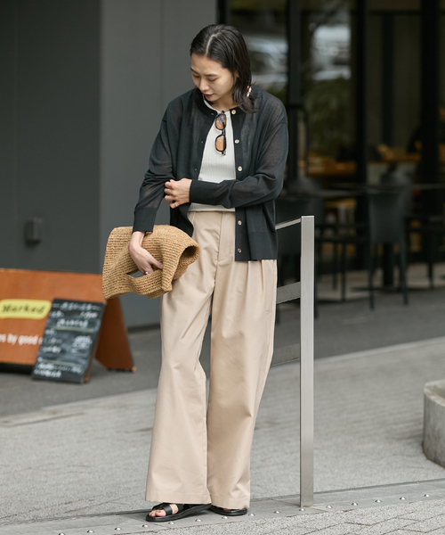JOURNAL STANDARD（ジャーナルスタンダード）の「【UVカット・抗菌】パーフェクトサマーカーディガン（カーディガン/ボレロ・レディース・レッド/ブラック/キャメル・FREE）」の16枚目の写真