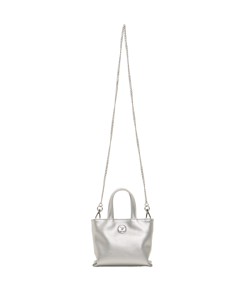 ISAYYERR（アイセイイェール）の「Chibi Bag (silver)（ショルダーバッグ・レディース・その他・FREE）」の2枚目の写真