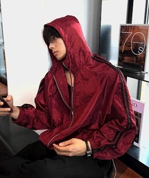 COSYHARU（コシハル）の「[フードVER]フード超軽量ハイネックサイドトラックウィンドジャケット（ナイロンジャケット）」