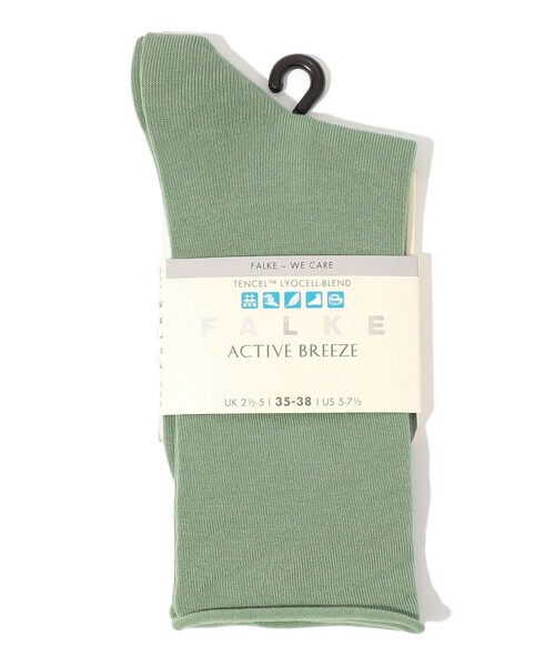 FALKE（ファルケ）の「FALKE ACTIVE BREEZE ショートソックス（ソックス/靴下・レディース・ホワイト/ライトグレー/イエロー/グリーン/チャコールグレー/ライトブルー/ブラック・FREE）」の5枚目の写真