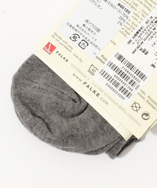 FALKE（ファルケ）の「FALKE ACTIVE BREEZE ショートソックス（ソックス/靴下・レディース・ホワイト/ライトグレー/イエロー/グリーン/チャコールグレー/ライトブルー/ブラック・FREE）」の9枚目の写真