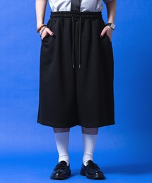 a.p.o.v. スウェットスーパーワイドバギーハーフパンツ
