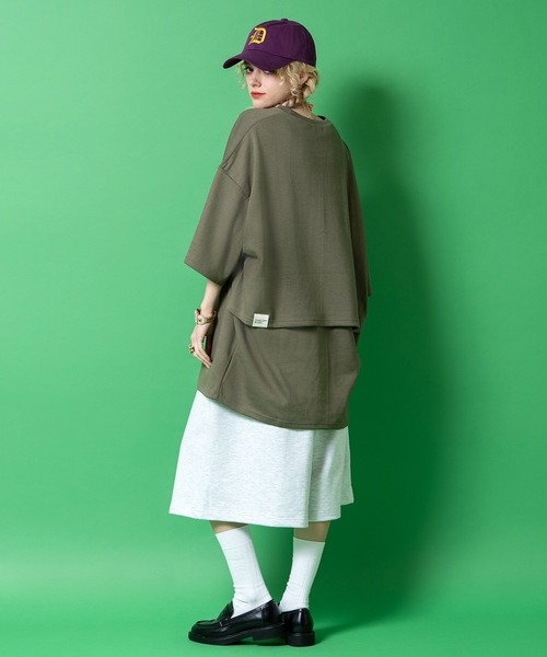 a.p.o.v.(エーピーオービー)の「a.p.o.v. スウェットスーパーワイドバギーハーフパンツ(スウェットパンツ・メンズ・アッシュグレー/グレー/ブラック・ONESIZE)」の8枚目の写真