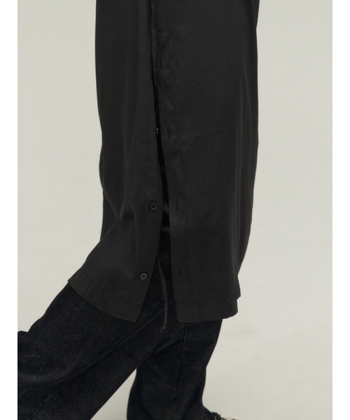 Sorry,Too Much Love（ソーリートゥーマッチラブ）の「Button Detail Square Neck Slip Dress_Black（ワンピース・レディース・その他・FREE）」の3枚目の写真