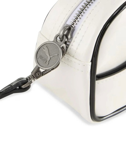 PUMA(プーマ)の「プーマ【PUMA】- グリップバッグ【1976 MICRO GRIP BAG PUMA WHITE-PUMA BLACK 091824-08】(ショルダーバッグ・レディース・ホワイト・ONE SIZE)」の5枚目の写真