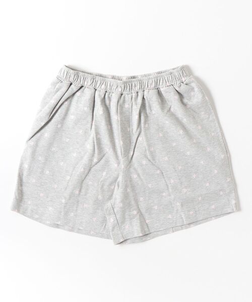 DOUBLE STANDARD CLOTHING（ダブルスタンダードクロージング）の「ハートカット ジャガードショートパンツ（その他パンツ・レディース・グレー/サックスブルー・38/36）」の18枚目の写真