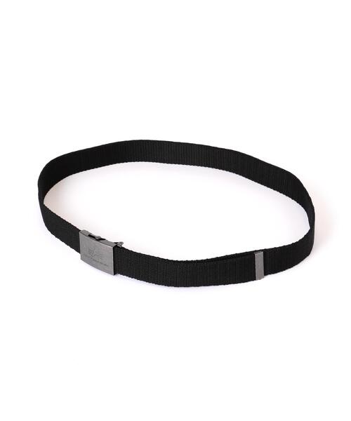 Alpha Industries(アルファインダストリーズ)の「Alpha Industries/アルファインダストリーズ/Heavy Duty Belt/ヘビー デューティー ベルト(ベルト・メンズ・ブラック・F)」の2枚目の写真