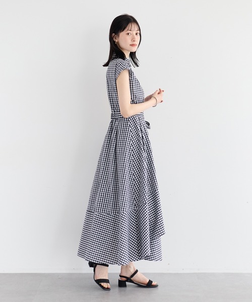 YECCA VECCA（イェッカヴェッカ）の「フラワーレースカシュクールワンピース（ワンピース・レディース・チェック/ストライプ・FREE）」の13枚目の写真