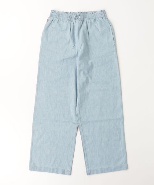 POLO RALPH LAUREN CHILDRENSWEAR(ポロ ラルフ ローレン チルドレンズウェア)の「インディゴ シャンブレー ワイドレッグ パンツ(その他パンツ・キッズ・ブルー・10/14/16/7)」の2枚目の写真
