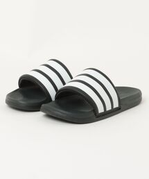 adidas アディダス ADILETTE COMFORT 2.0 U【超軽量】メンズ シャワーサンダル(アディレッタコンフォート2.0U) HP6999 コアブラック/フットウェアホワイト