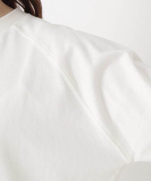 one'sterrace(ワンズテラス)の「クルーネック 7分袖ムジプルオーバー(Tシャツ/カットソー・レディース・グリーン系その他6/ブラック系8/ホワイト系9/ベージュ系その他7・02)」の12枚目の写真