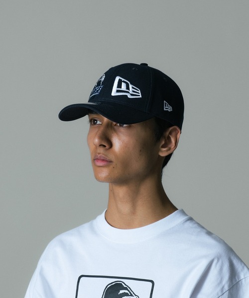 NEW ERA(ニューエラ)の「XLARGE×NEW ERA MIX LOGO CAP(キャップ・メンズ・グリーン/ベージュ/ブラック/カモフラージュ/ネイビー・ONE SIZE)」の6枚目の写真