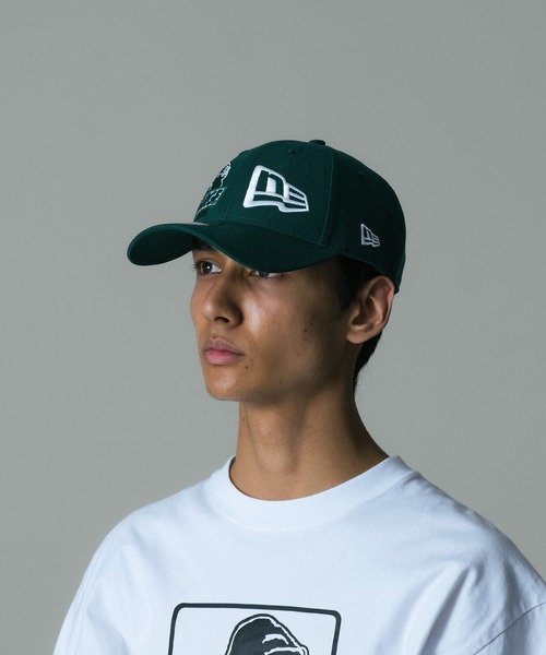 NEW ERA(ニューエラ)の「XLARGE×NEW ERA MIX LOGO CAP(キャップ・メンズ・グリーン/ベージュ/ブラック/カモフラージュ/ネイビー・ONE SIZE)」の17枚目の写真