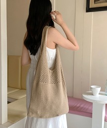 SORENA（ソレナ）の「クロシェ編みトートバッグ（トートバッグ）」