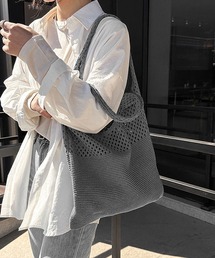 SORENA（ソレナ）の「クロシェ編みトートバッグ（トートバッグ）」