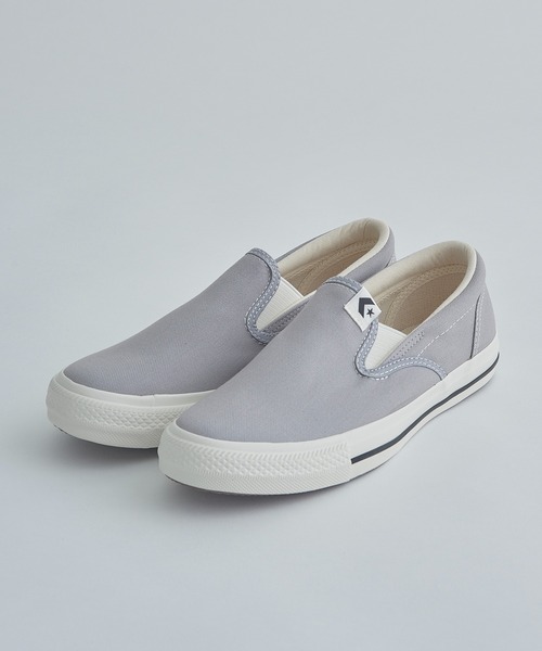 CONVERSE(コンバース)の「【CONVERSE】CXP SLIP-ON(スリッポン・レディース・ブラック/グレー・7/6.5/5.5/5/4.5/4/7.5/8/8.5/9/9.5)」の3枚目の写真