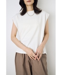 【セットアップ対応】ノースリーブトップス カットトップス 夏服 秋服 春服