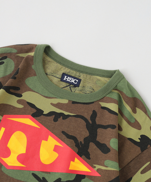 High Scream Center（ハイスクリームセンター）の「High Scream Center / ハイスクリームセンター NORMAL MAN TEE CAMO（Tシャツ/カットソー・メンズ・カーキ・LARGE/MEDIUM）」の3枚目の写真