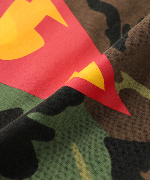 High Scream Center（ハイスクリームセンター）の「High Scream Center / ハイスクリームセンター NORMAL MAN TEE CAMO（Tシャツ/カットソー・メンズ・カーキ・LARGE/MEDIUM）」の6枚目の写真