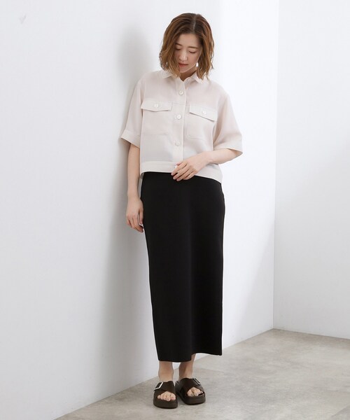 grove(グローブ)の「ビジューバックルクロスサンダル(サンダル・レディース・ブラック/アイボリー/ダークブラウン・M/L/S)」の10枚目の写真