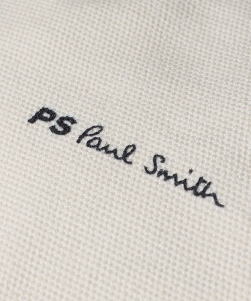 PS Paul Smith(ピーエスポールスミス)の「Drawn by Paul トートバッグ【363011 B280T】(トートバッグ・メンズ・オフホワイト/キナリ・FREE)」の9枚目の写真