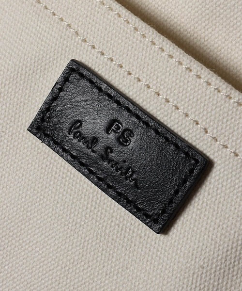 PS Paul Smith(ピーエスポールスミス)の「Drawn by Paul トートバッグ【363011 B280T】(トートバッグ・メンズ・オフホワイト/キナリ・FREE)」の11枚目の写真