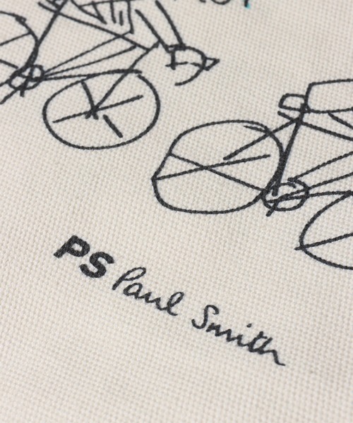 PS Paul Smith(ピーエスポールスミス)の「Drawn by Paul トートバッグ【363011 B280T】(トートバッグ・メンズ・オフホワイト/キナリ・FREE)」の18枚目の写真