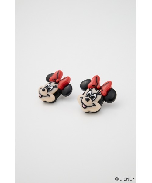 Disney SERIES CREATED by MUS(ディズニーシリーズクリエイテッドバイエムユーエス)の「MD FACE ピアス / MINNIE / フェイスピアス / ミニー(ピアス(両耳用)・レディース・ブラック・FREE)」の3枚目の写真