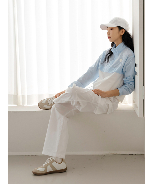 NITINA（ニティナ）の「オーバーサイズビッグポケットパンツWH（その他パンツ・レディース・ホワイト・SMALL/MEDIUM）」の3枚目の写真