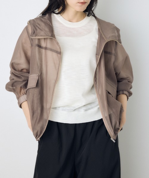 シアーブルゾン（ブルゾン）｜AZUL BY MOUSSY（アズールバイマウジー