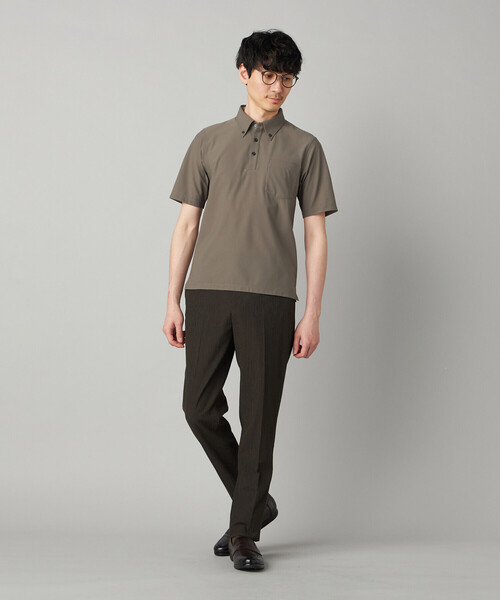 COMME CA MEN（コムサメン）の「【速乾・通気性】FLEX DRY(R) ポロシャツ（ポロシャツ・メンズ・ネイビー/ブルー/カーキ・L/M）」の5枚目の写真