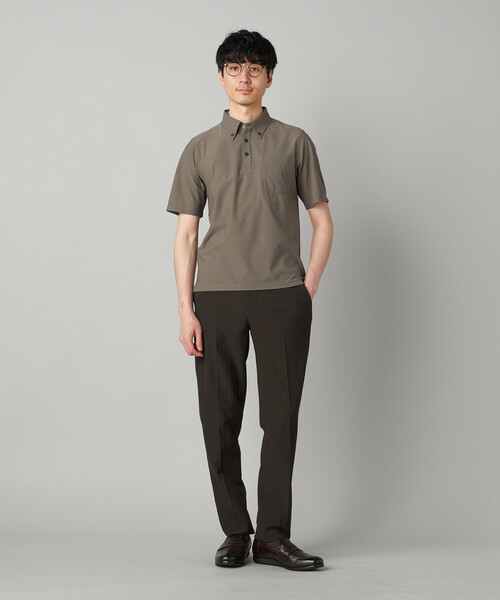 COMME CA MEN（コムサメン）の「【速乾・通気性】FLEX DRY(R) ポロシャツ（ポロシャツ・メンズ・ネイビー/ブルー/カーキ・L/M）」の6枚目の写真