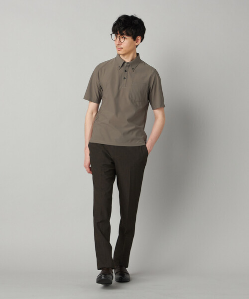 COMME CA MEN（コムサメン）の「【速乾・通気性】FLEX DRY(R) ポロシャツ（ポロシャツ・メンズ・ネイビー/ブルー/カーキ・L/M）」の7枚目の写真