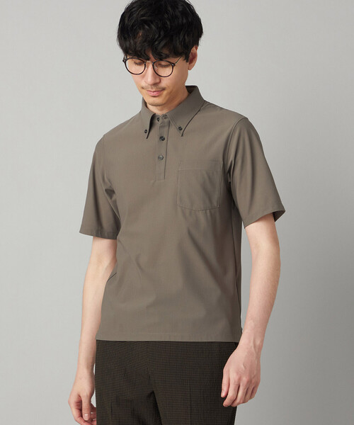 COMME CA MEN（コムサメン）の「【速乾・通気性】FLEX DRY(R) ポロシャツ（ポロシャツ・メンズ・ネイビー/ブルー/カーキ・L/M）」の9枚目の写真