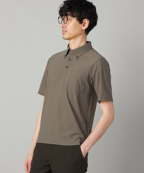 COMME CA MEN（コムサメン）の「【速乾・通気性】FLEX DRY(R) ポロシャツ（ポロシャツ・メンズ・ネイビー/ブルー/カーキ・L/M）」の10枚目の写真