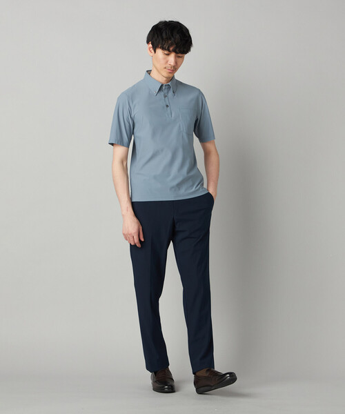 COMME CA MEN（コムサメン）の「【速乾・通気性】FLEX DRY(R) ポロシャツ（ポロシャツ・メンズ・ネイビー/ブルー/カーキ・L/M）」の12枚目の写真