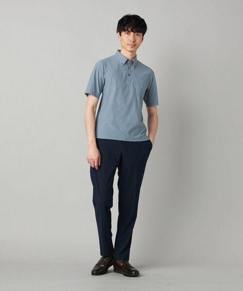 COMME CA MEN（コムサメン）の「【速乾・通気性】FLEX DRY(R) ポロシャツ（ポロシャツ・メンズ・ネイビー/ブルー/カーキ・L/M）」の13枚目の写真