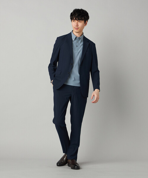 COMME CA MEN（コムサメン）の「【速乾・通気性】FLEX DRY(R) ポロシャツ（ポロシャツ・メンズ・ネイビー/ブルー/カーキ・L/M）」の14枚目の写真